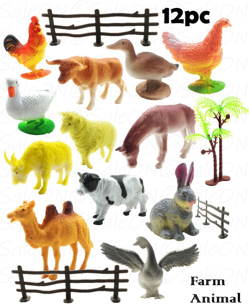 Domestic animals on sale toys set