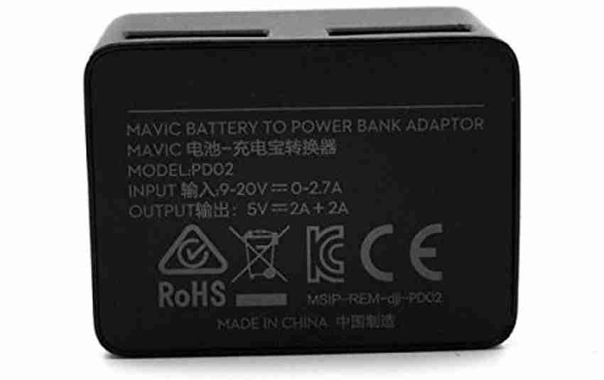 Mavic pro battery to power cheap bank adaptor