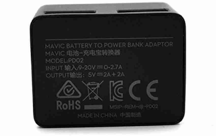 Adaptateur powerbank batterie DJI Mavic Pro