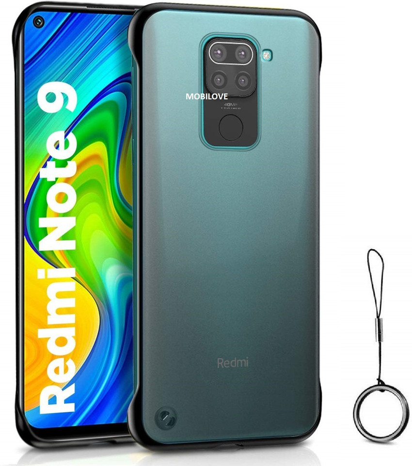 MOBILOVE Back Cover for Mi Redmi Note 9 Frameless Phone Case