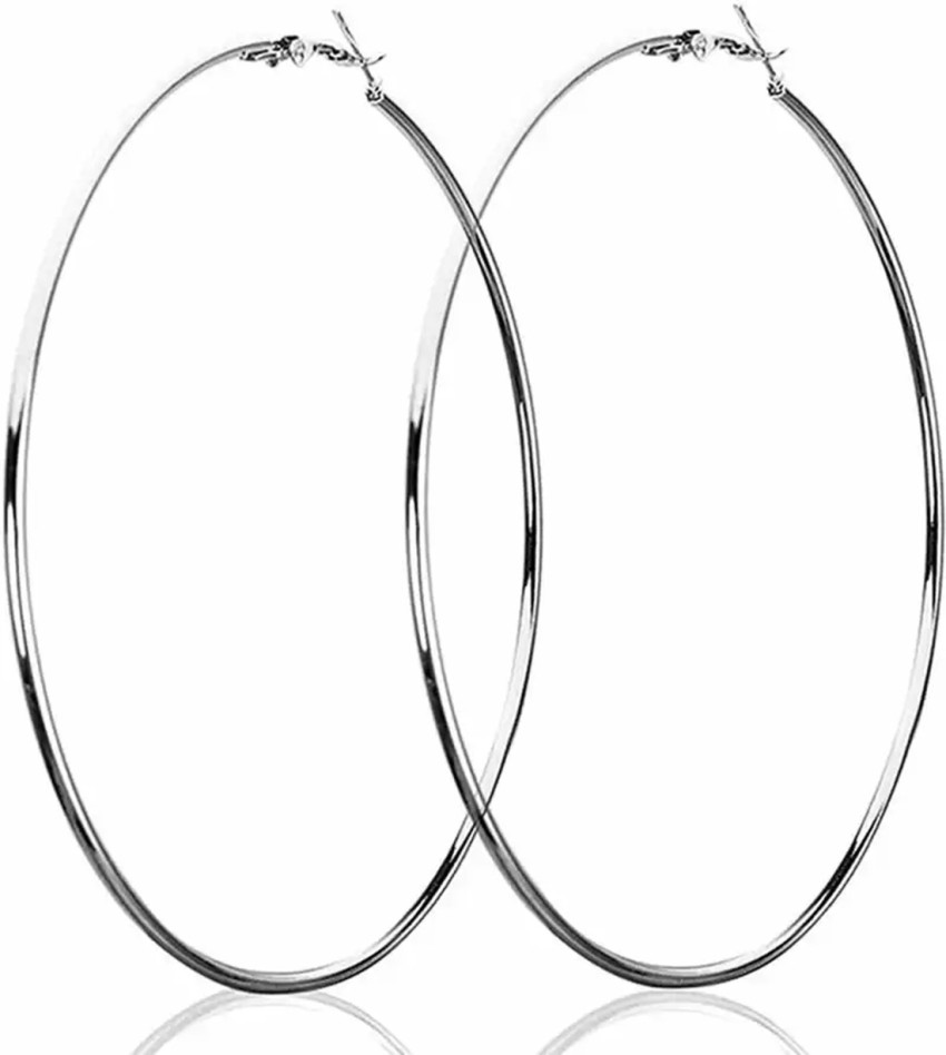 Round hot sale ring earrings