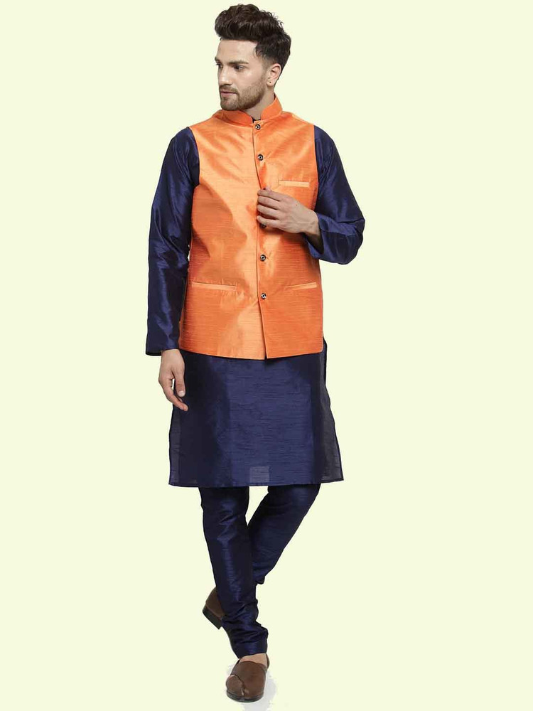 ABH Lifestyle Men Kurta Pyjama Ethnic Jacket Set Buy ABH Lifestyle Men Kurta Pyjama Ethnic Jacket Set Online at Best Prices in India Flipkart