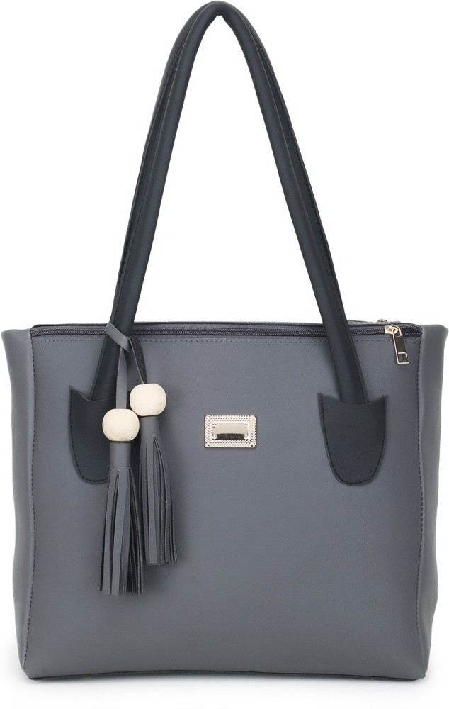 Buy DIXON Women Grey Handbag Grey Online Best Price in India Flipkart