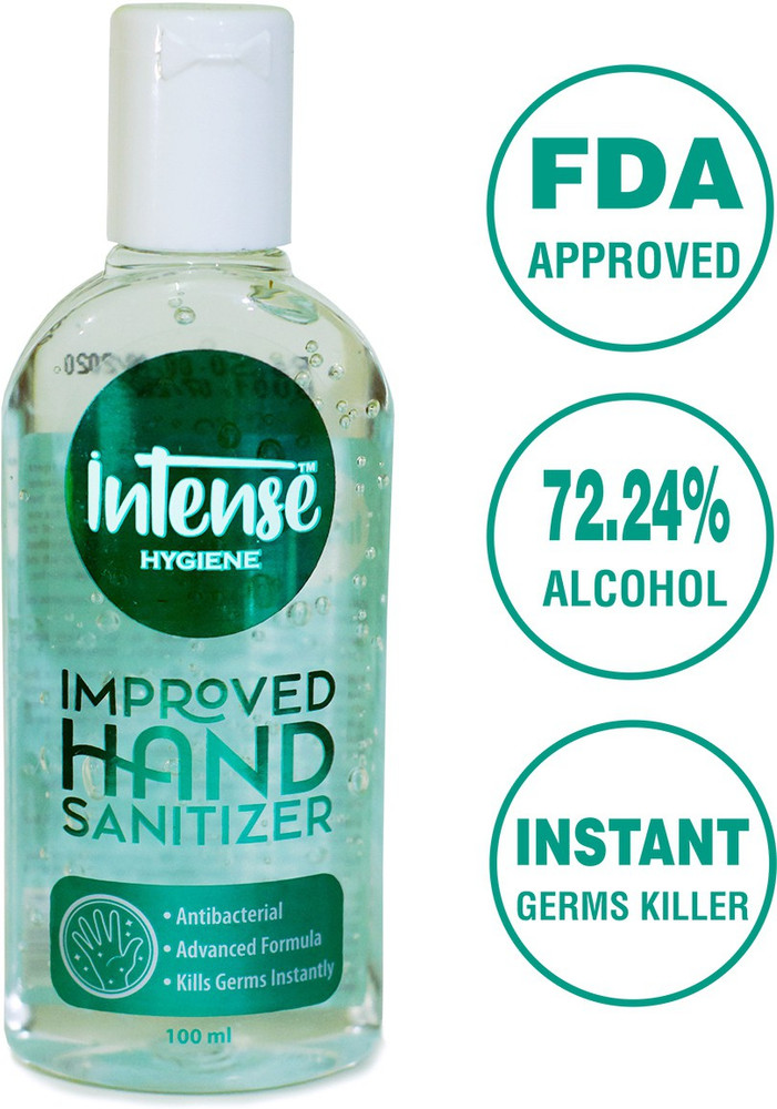 Intense Hygiene 100ml Improved With Face Mask Bottle Hand