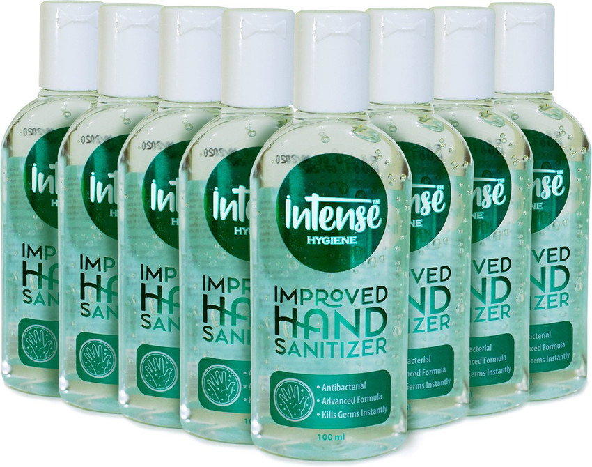 Intense Hygiene 100ml Improved With Face Mask Bottle Hand