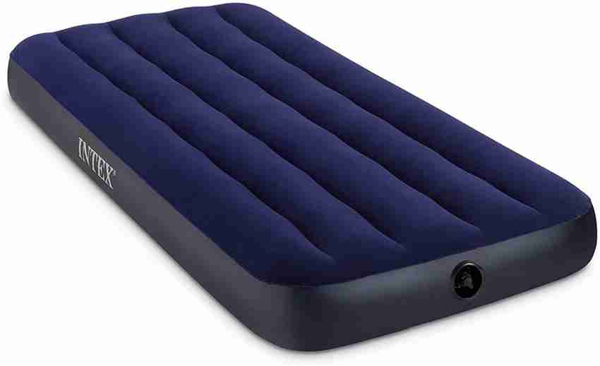 Inflatable outlet cot bed