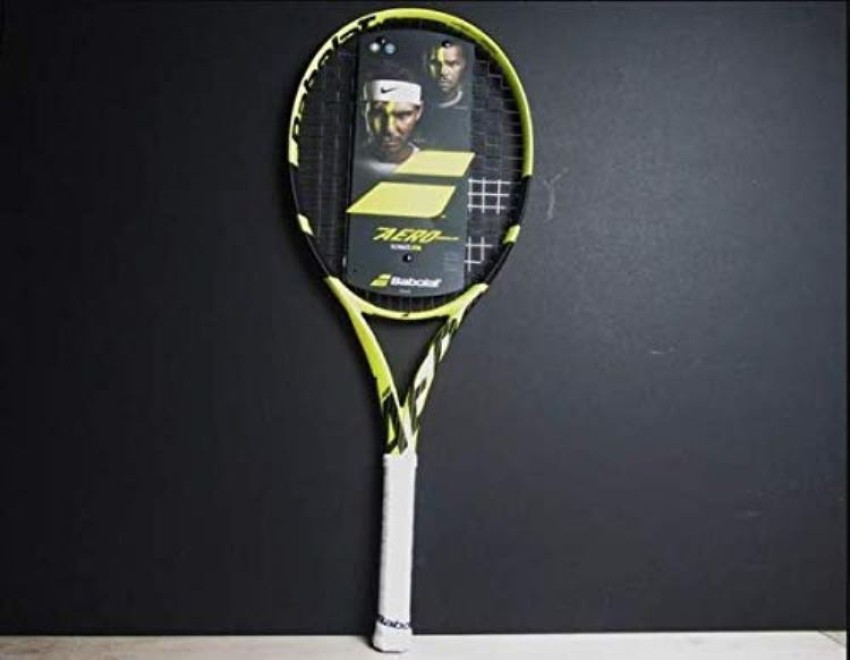 BABOLAT PURE AERO SUPER LITE UNSTRUNG GRIP 3 Yellow Black