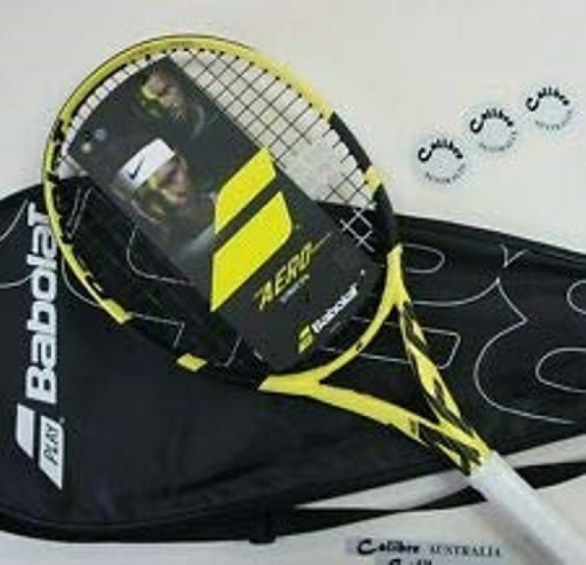 BABOLAT PURE AERO SUPER LITE UNSTRUNG GRIP 3 Yellow Black