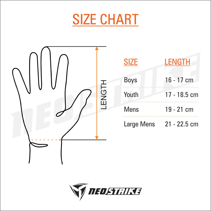 Cricket batting gloves youth size clearance