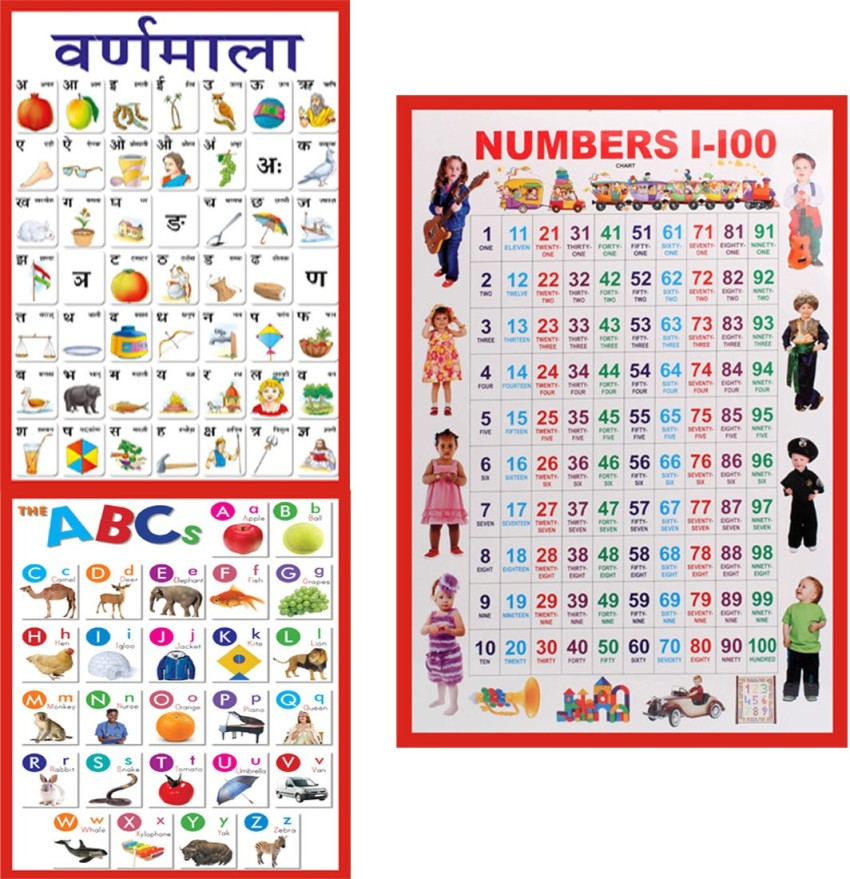 hindi numbers 1 30