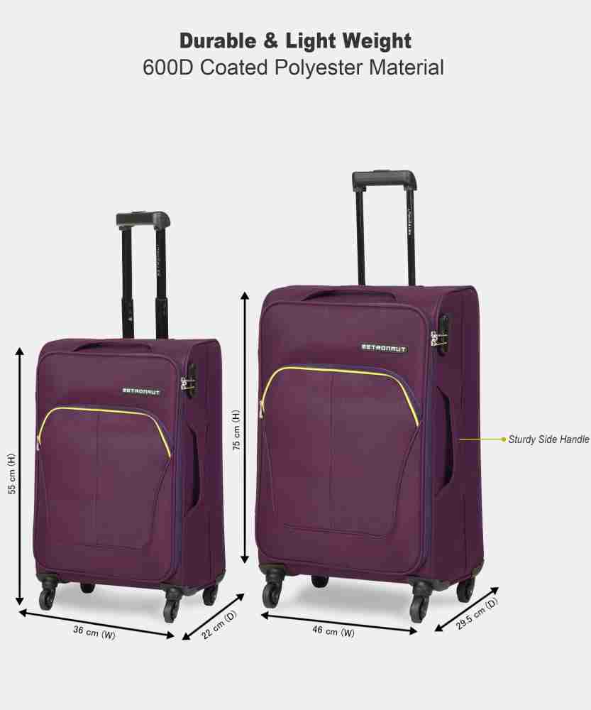 METRONAUT Supreme Check-in Suitcase - 30 inch Purple - Price in