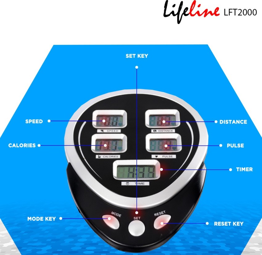 Lifeline manual treadmill discount 4 in 1