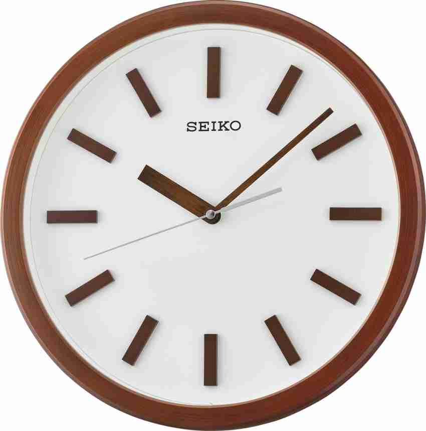 Seiko Analog 35 cm X 35 cm Wall Clock Price in India Buy Seiko