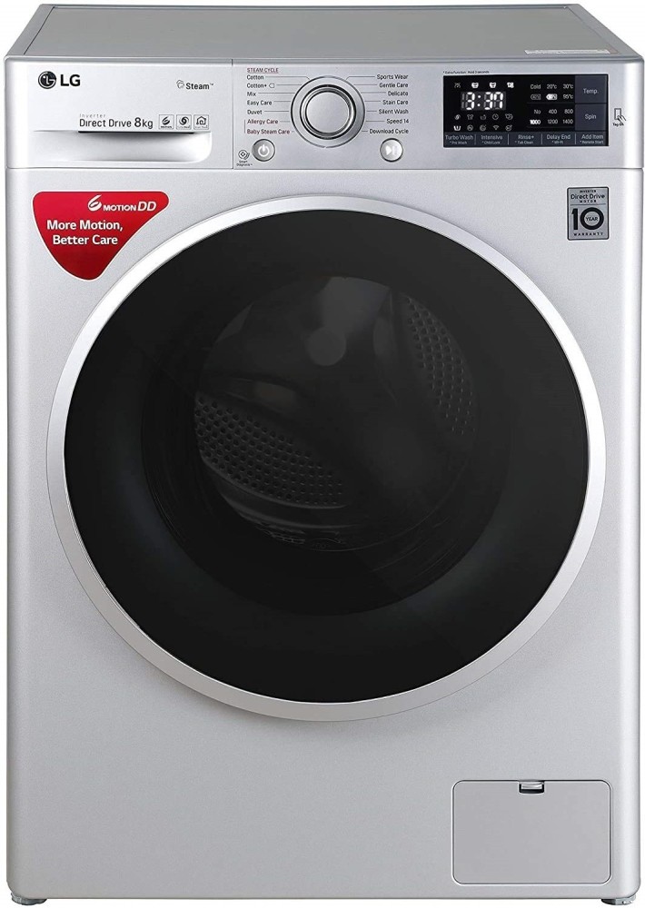 lg steam washing machine 8kg