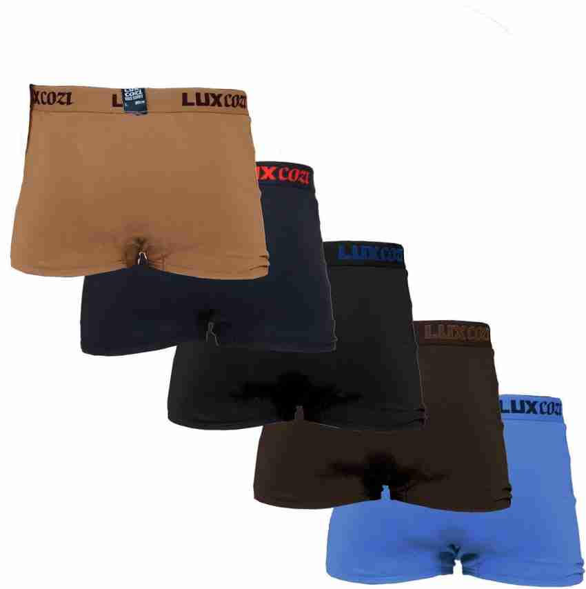 LUX Cozi Mens Big Shot Semi Long Stripe Drawers Underwear (Size 75