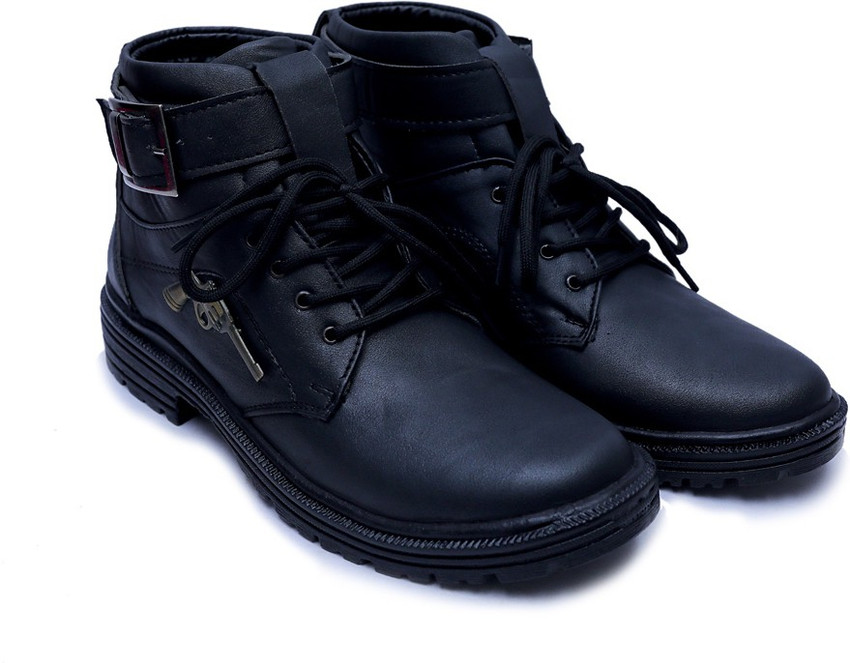 Zordic Shoes Men's Black High Neck Casual Shoes For Men Boots For Men - Buy  Zordic Shoes Men's Black High Neck Casual Shoes For Men Boots For Men  Online at Best Price -
