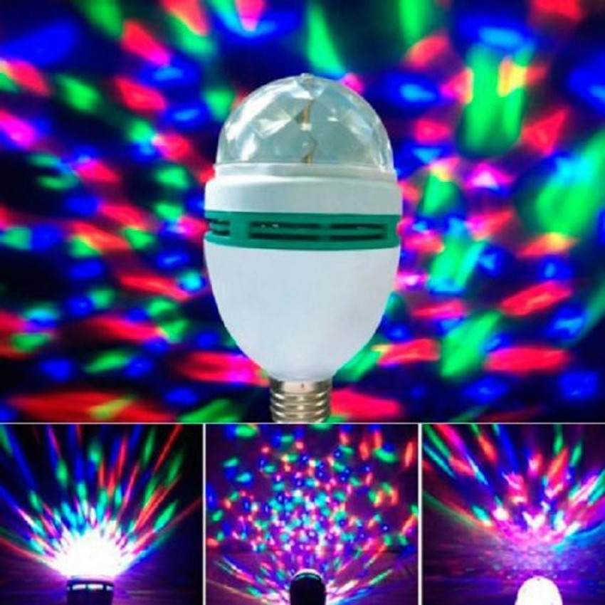 Multi coloured light bulb discount