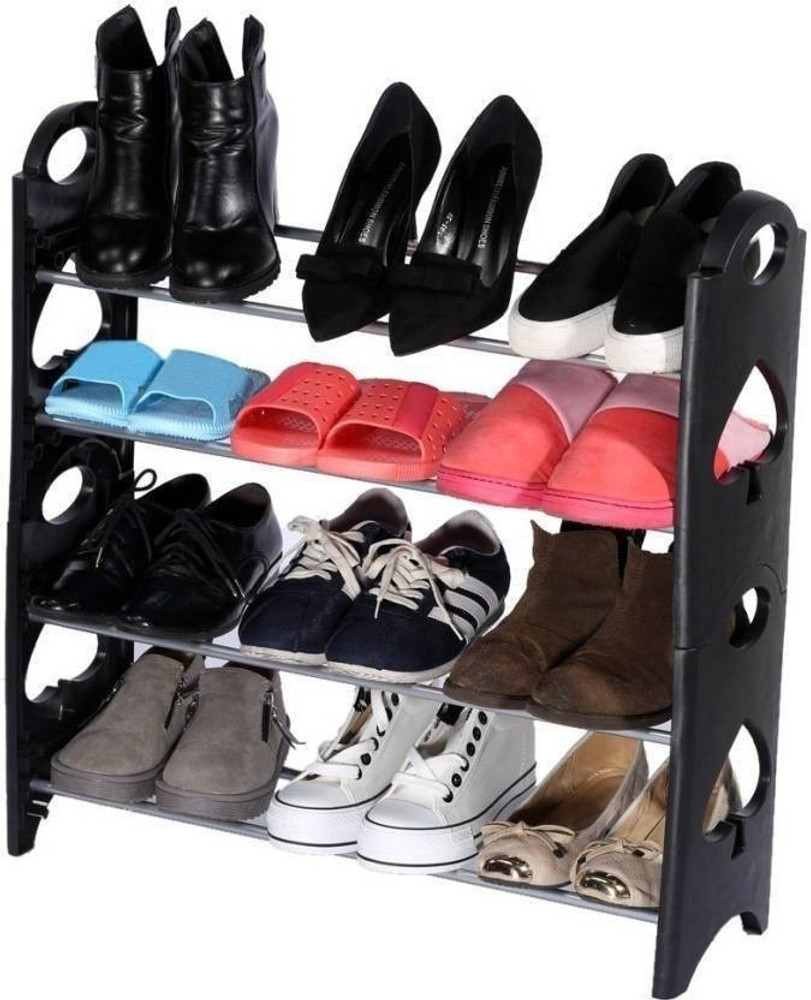 Flipkart shoe store rack plastic