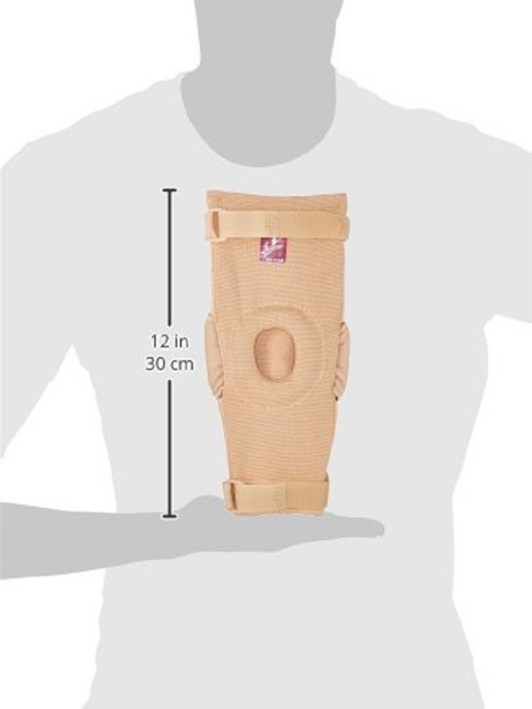 Buy Flamingo Gel Bi-Axle Hinged Knee Brace Sports, Pain Relief, Knee  Compression Support For Unisex Beige, Size-M Online at Best Prices in India  - JioMart.