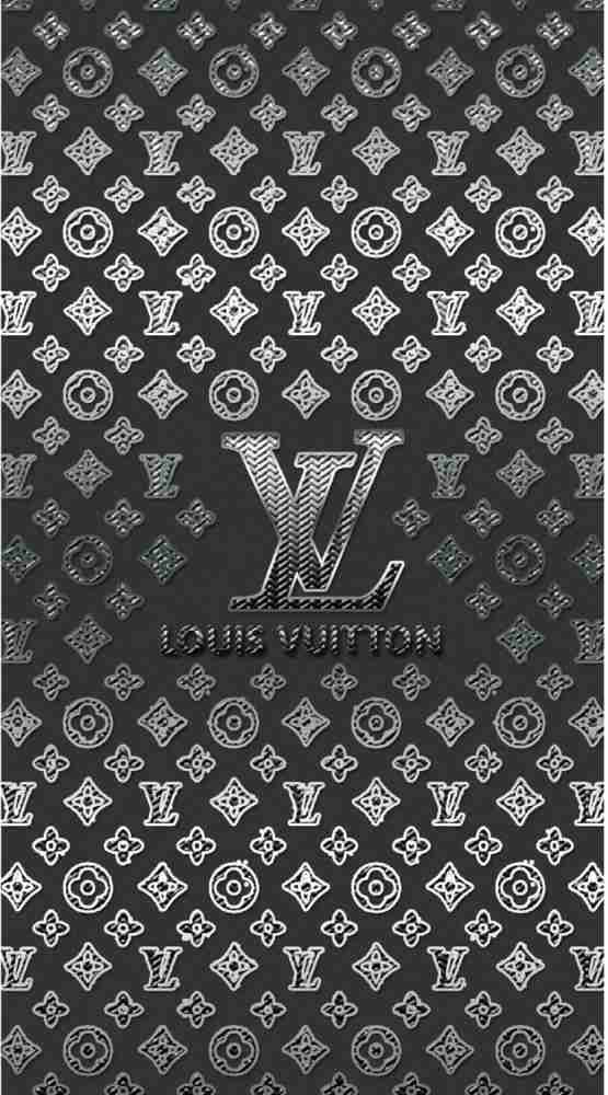 Black n white Louis Vuitton paper  Louis vuitton iphone wallpaper