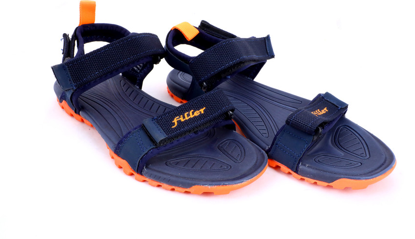 Orange and hotsell blue sandals