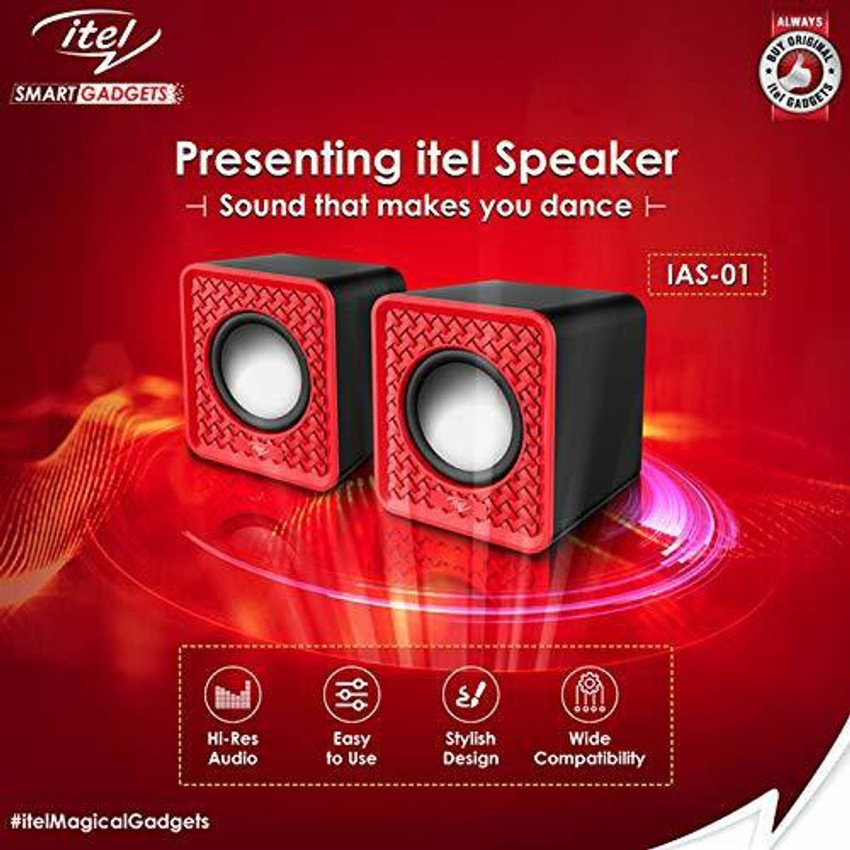 Buy itel IAS 01 3 W Laptop Desktop Speaker Online from Flipkart