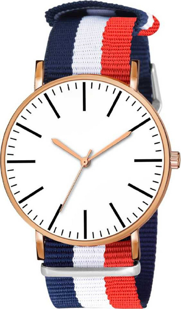 Buy sonicx Analog Watch For Men New Casual White Dial Fabric belt attractive color watch Online at Best Prices in India Flipkart