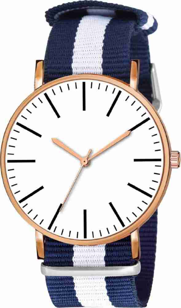 sonicx Analog Watch For Men Buy sonicx Analog Watch For Men New Casual White Dial Fabric belt attractive color watch Online at Best Prices in India Flipkart