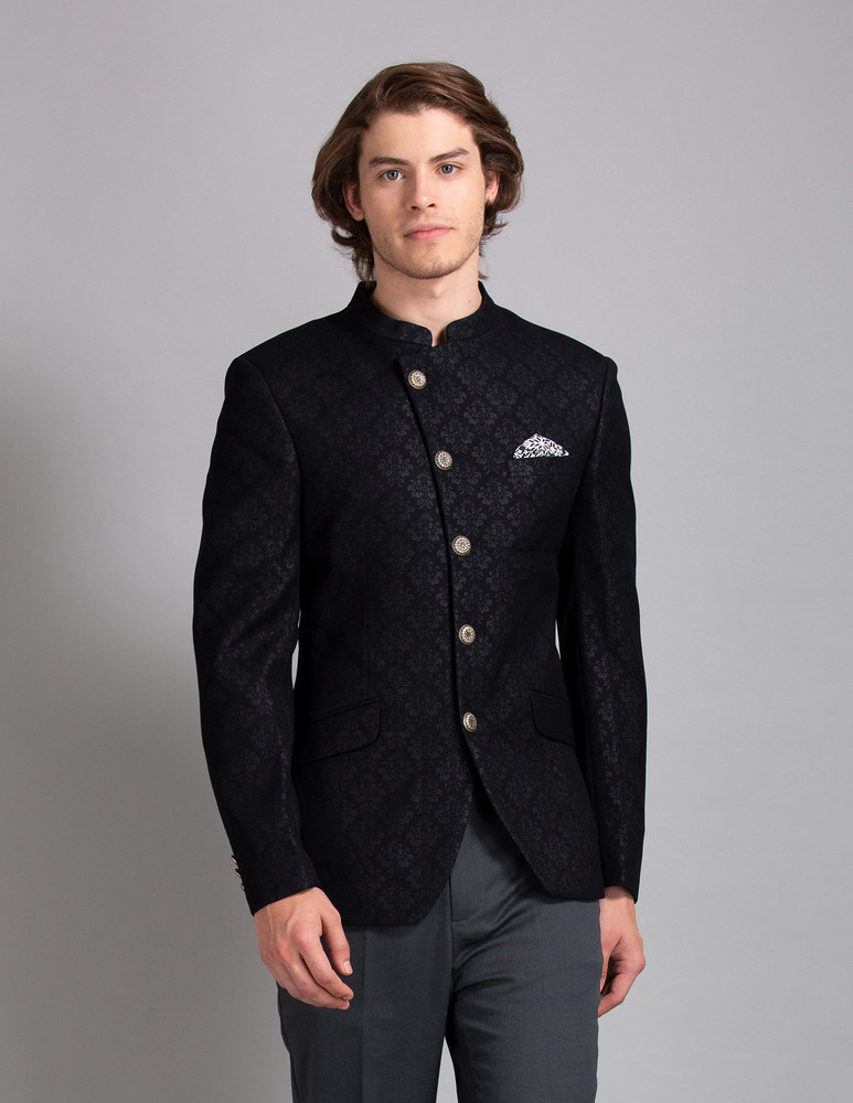 TRUE BLUE Printed Single Breasted Party Men Blazer Buy TRUE BLUE