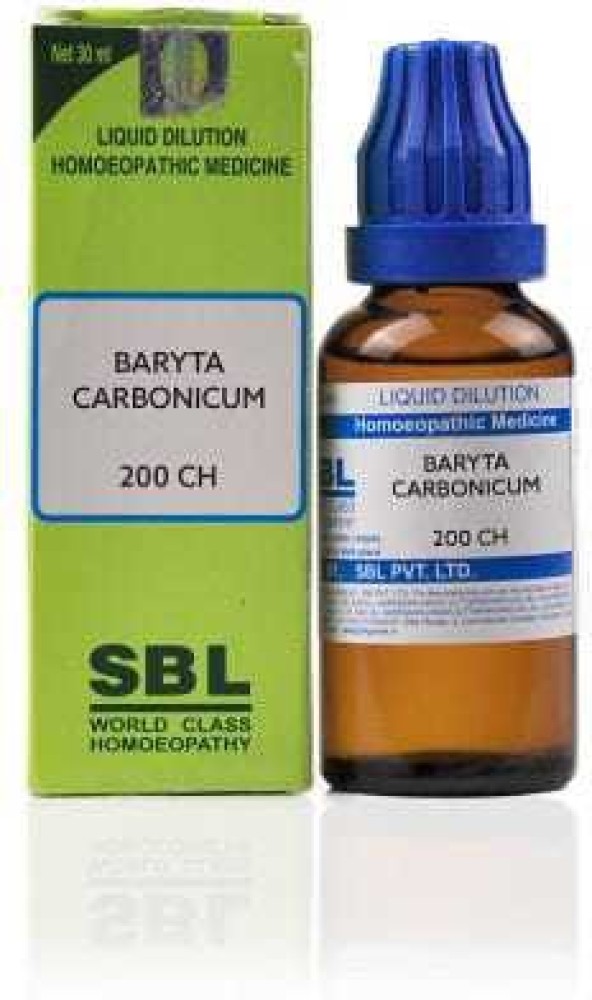 SBL Baryta Carbonica 200CH Liquid Price in India Buy SBL Baryta