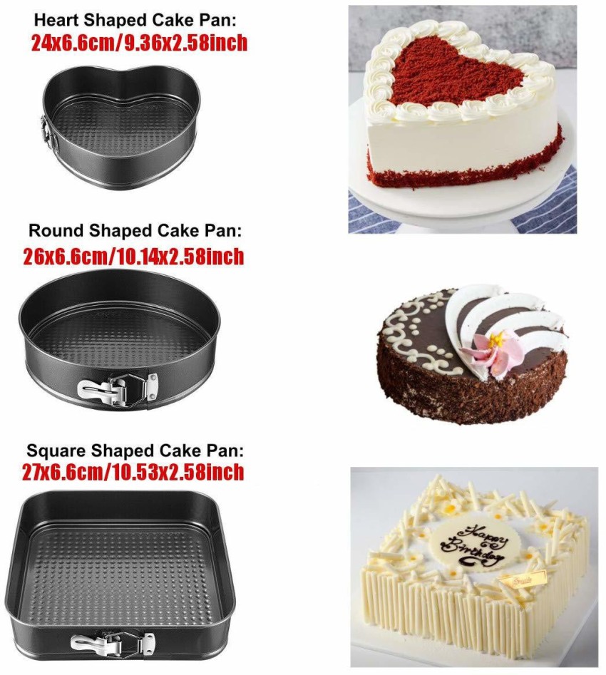 2 Cavity 3 layer Nonstick Mini Cake Mold Cake Mould - Divena In - Cake Tool  - Divena Cake Molds & Tools, Tilak Chowk, Kalyan, Maharashtra