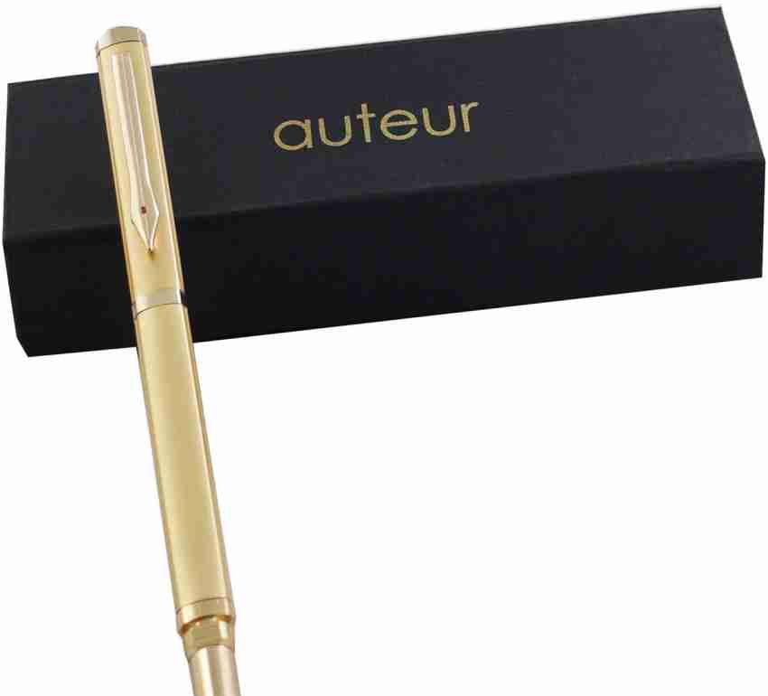 auteur 999 Premium 24 CT Gold Plated , Triangular Shape , Metal Body , Fine  Tip Roller Ball Pen - Buy auteur 999 Premium 24 CT Gold Plated , Triangular  Shape 