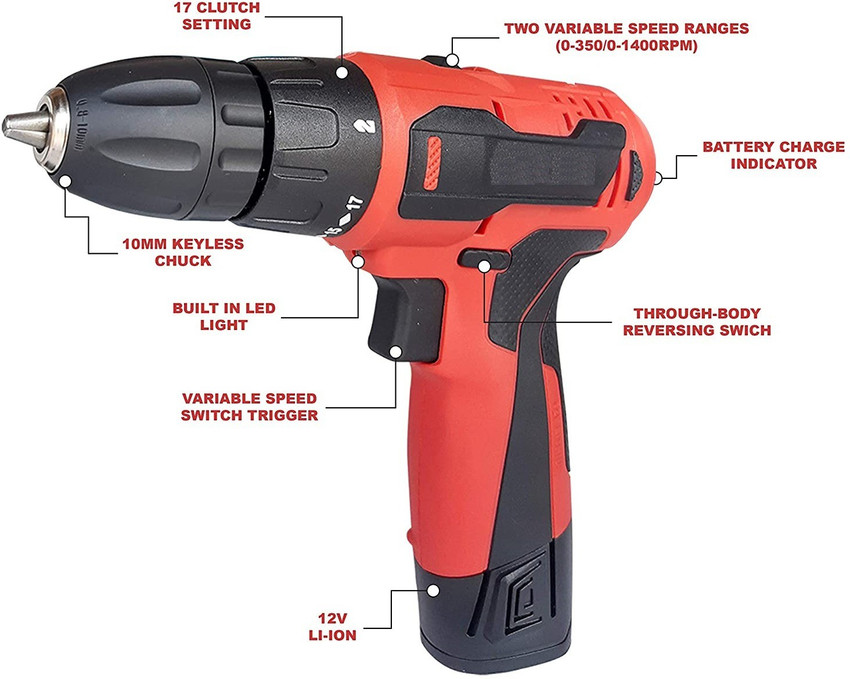 Rechargeable drilling on sale machine