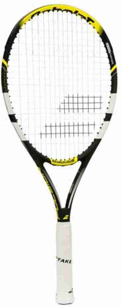 BABOLAT PULSION PRO GRIP 2 Black Yellow Strung Tennis