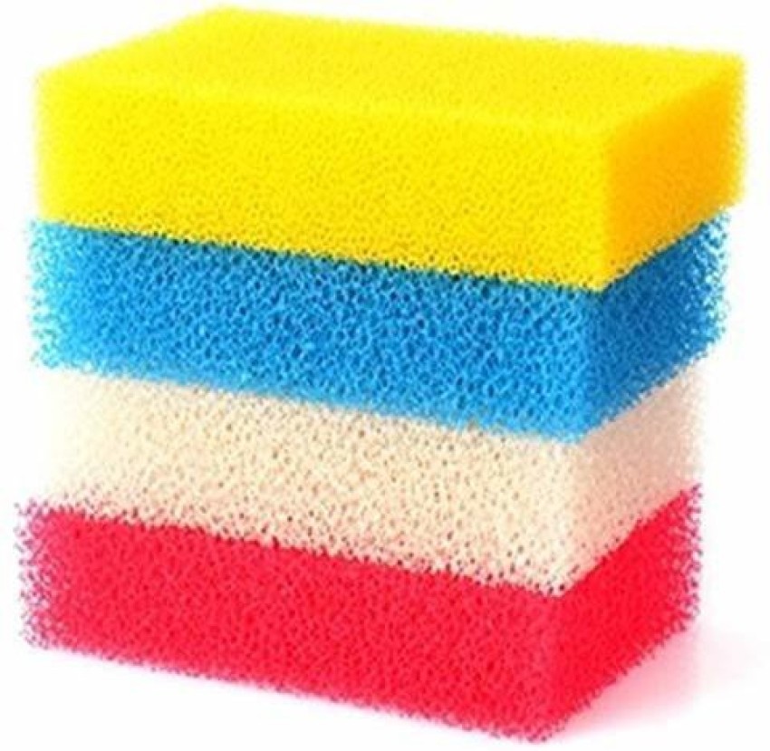 Multicolor Silicone Kitchen Scrubber, For Multipurpose Cleaner