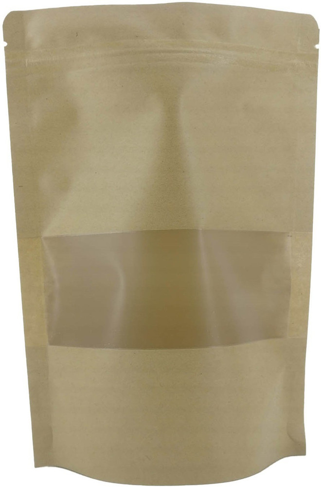 AUMNI CRAFTS Kraft Paper Standup Packing Pouches 25 Pieces