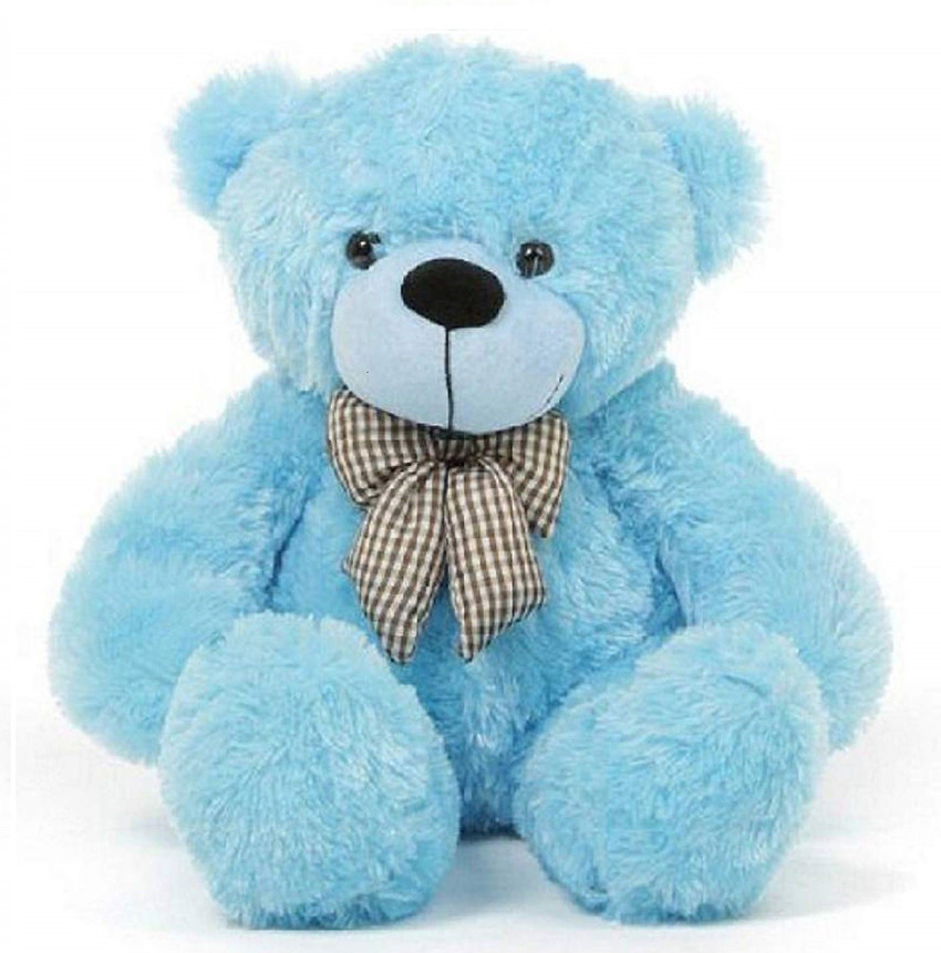 Blue giant teddy bear sales