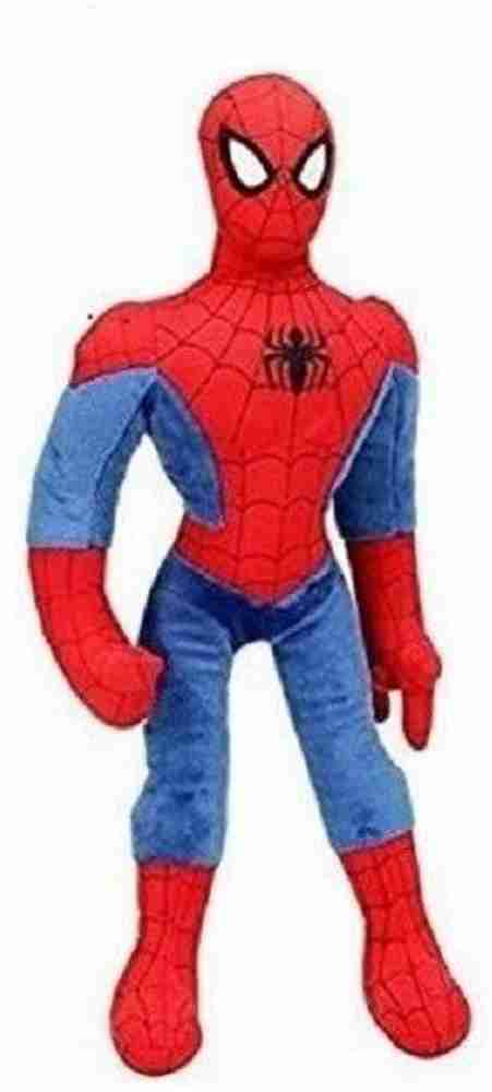 Crispy toys Spiderman Soft toy for Kids Playing teddy Bear in size Of 40 Cm long 40 cm Spiderman Soft toy for Kids Playing teddy Bear in size Of 40