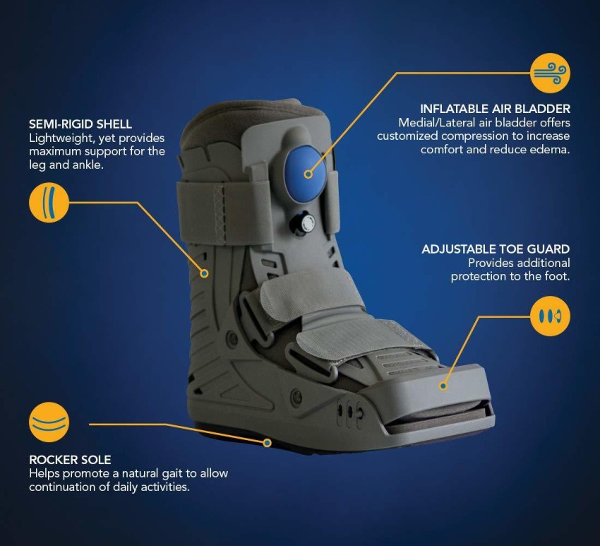 United Ortho 360 Air Walker ankle Fracture Boot Ankle Support - Buy United  Ortho 360 Air Walker ankle Fracture Boot Ankle Support Online at Best  Prices in India - Sports & Fitness