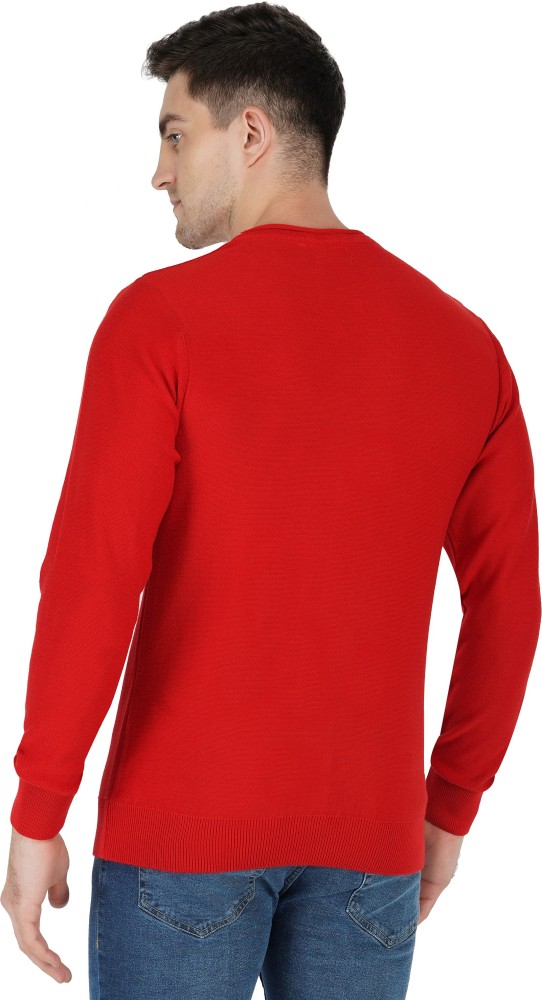 Blood red outlet sweater