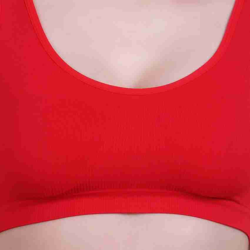 Win Smile Best Quality Lycra Cotton Sports Bra for Girls and Women Women  Sports Non Padded Bra - Buy Win Smile Best Quality Lycra Cotton Sports Bra  for Girls and Women Women