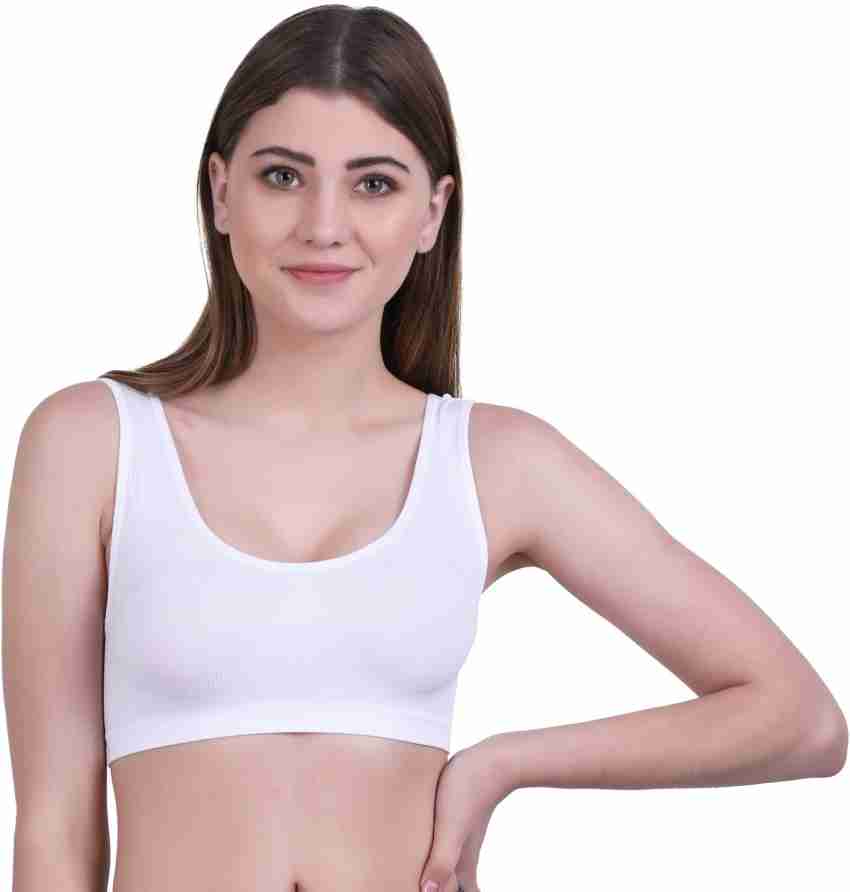 Win Smile Best Quality Lycra Cotton Sports Bra for Girls and Women