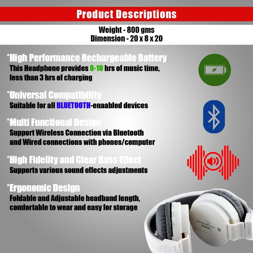 Headphones with storage for music outlet