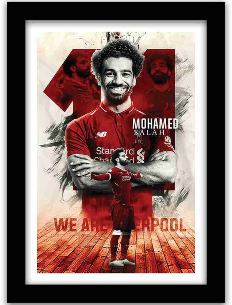 Mohamed Salah Framed Poster - Salah Poster with Frame - Footballer Posters Paper Print - Personalities posters in India - Buy art, movie, music, nature and paintings/wallpapers at Flipkart.com