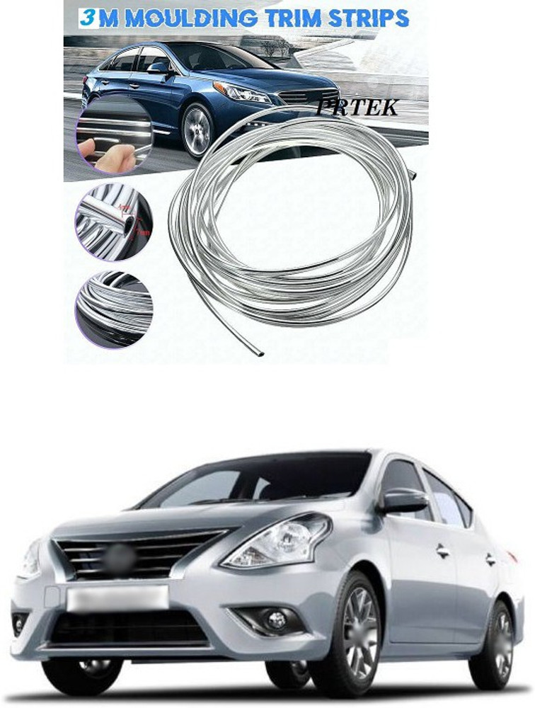 Chrome car sales door edge trim