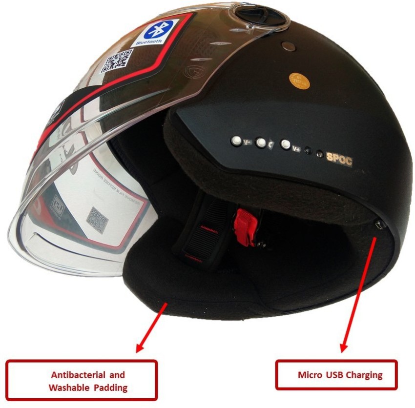 GLIDER City Bluetooth Helmet Motorbike Helmet Buy GLIDER City