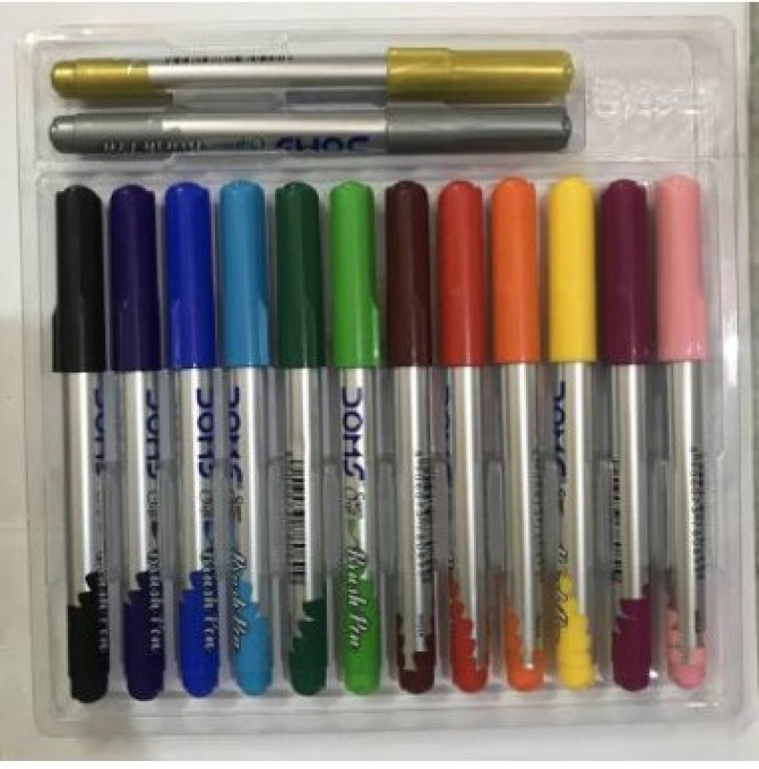 Doms Brush Pens – 14 Shades –  – Colourful