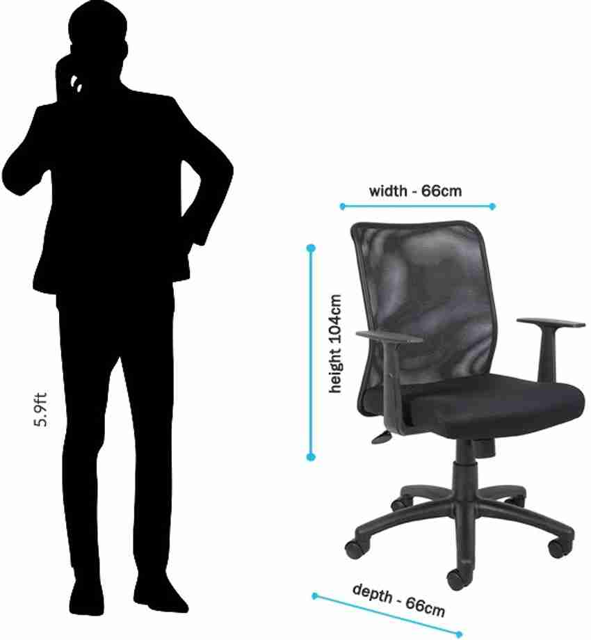 Duratek Sleek M1 Fabric Office Executive Chair Price in India