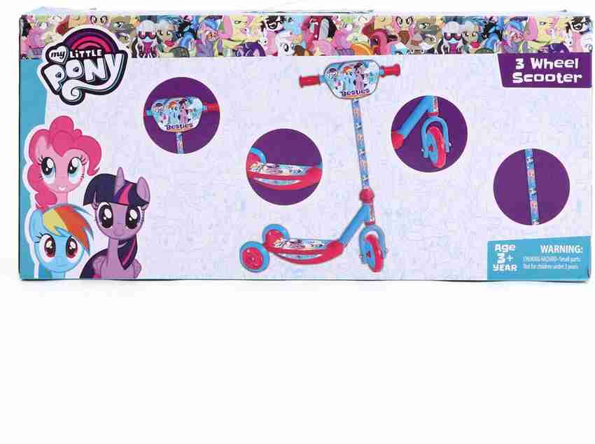 My little pony 3 wheel scooter sales