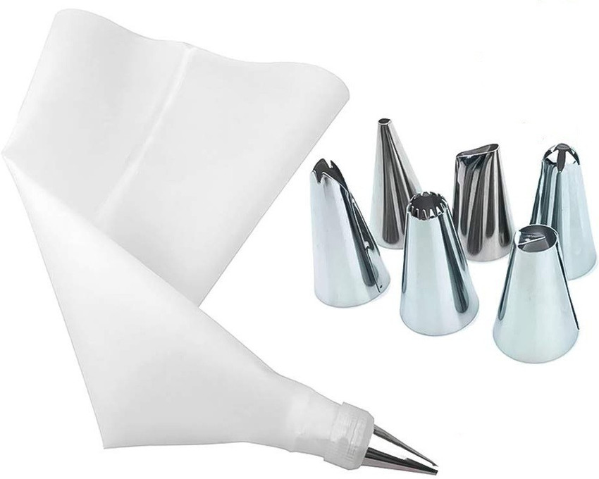 Piping bag cheap and nozzles flipkart
